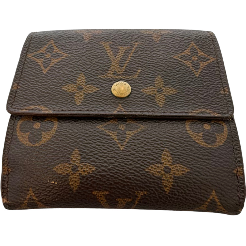 Louis Vuitton Portefeuille Elise Brown Monogram Canvas Walle - Picture 1 of 8